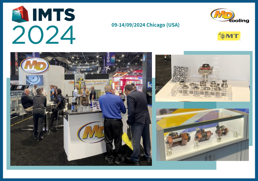 We display at the IMTS trade show, September 914 2024 Chicago (USA)