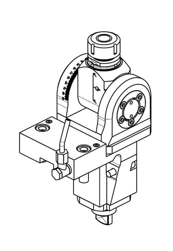 MODULO MOTORIZZATO ORIENTABILE +/-90°